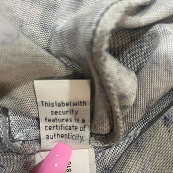 Diane von Furstenberg Black with Blue Flowers Silk Mini Dress Sz 4 - Picture 13 of 16